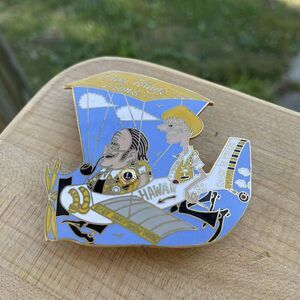 Lions Club Lapel Pin Bay Ridge Lions Hawaii 83 Kurt 'N Willie 20‎ KI NY